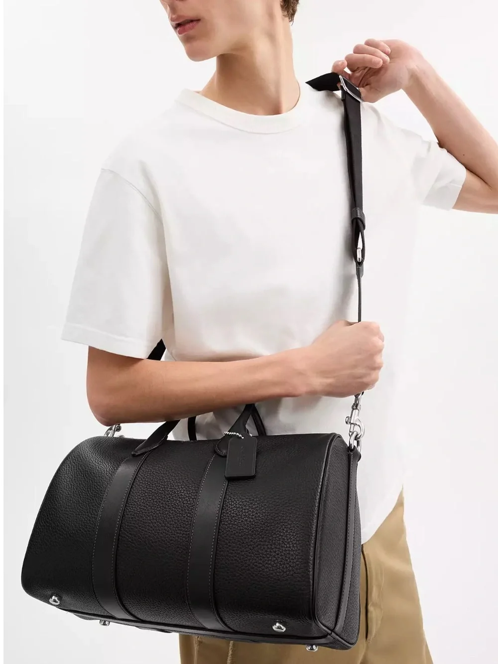 Coach Compass 35 in Black NWT